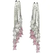Avant Garde Pendientes 'Quintana' plata