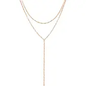 Hey Happiness Cadena 'Verve' oro rosa
