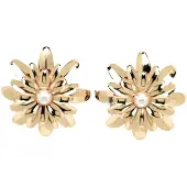 Avant Garde Pendientes 'Ninana' oro