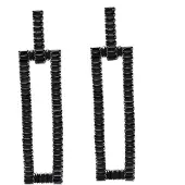 Avant Garde Pendientes 'Nataliama' negro