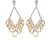 Avant Garde Pendientes 'Sofiara' oro
