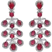 Avant Garde Pendientes 'Biancaya' rosa