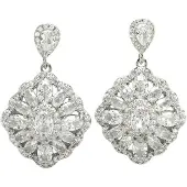 Avant Garde Pendientes 'Brigitama' plata