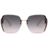 Avant Garde Gafas de sol 'Square Eirene' beige