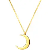 Hey Happiness Cadena 'Halbmond' oro