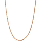 Hey Happiness Cadena 'Flux' oro rosa