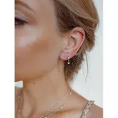 Hey Happiness Pendientes 'Bloom' plata