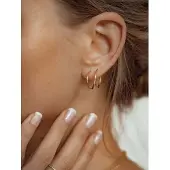 Hey Happiness Pendientes 'Essence' oro