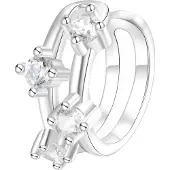 Hey Happiness Pendientes 'Sparkle Band' plata