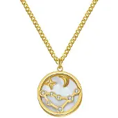 Hey Happiness Cadena 'Cosmic Capricorn' oro