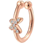 Hey Happiness Pendientes oro rosa