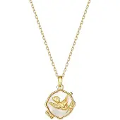 Hey Happiness Cadena 'Serenity Locket' oro