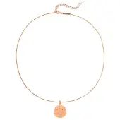 Hey Happiness Cadena 'Peace Energy' oro rosa