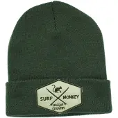 Surf Monkey Gorra verde oscuro