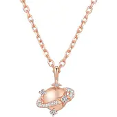 Hey Happiness Cadena 'Planet' oro rosa