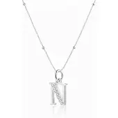 Hey Happiness Cadena 'Letter N' plata