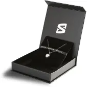 SERASAR Cadena 'Love' negro