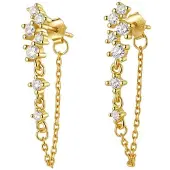 Hey Happiness Pendientes 'Radiant Blossom' oro