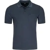 Ragman Camiseta 'Basic' azul moteado