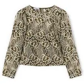 Motivi Blusa verde hierba