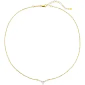 Hey Happiness Cadena 'Crown Spark' oro