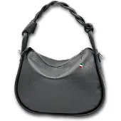 DrachenLeder Bolso de mano negro