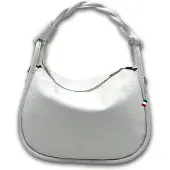 DrachenLeder Bolso de mano blanco