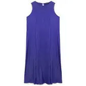 Fiorella Rubino Vestido azul cobalto