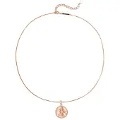 Hey Happiness Cadena 'Gemini' oro rosa