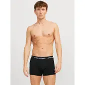 Jack & Jones Calzoncillo boxer negro / blanco