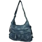 Kumixi Mochila '2in1 Rucksacktasche' azul denim