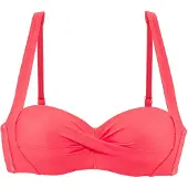 LASCANA Top de bikini coral