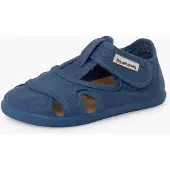 Pisamonas Zapatos abiertos azul denim