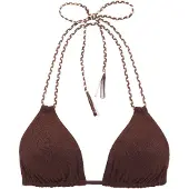 s.Oliver Top de bikini chocolate / marrón oscuro