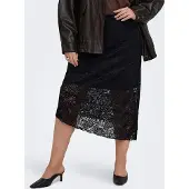 ONLY Falda 'CARCALLIOPE' negro