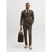 Jack & Jones Premium Traje 'JPRFranco' marrón oscuro