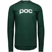 POC - L/S Tee - Camiseta de manga larga size L, verde