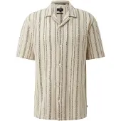 QS -qs Shirts Offwhite Talla: M | Camisas Casuales Outlet | Hombre | Blanco