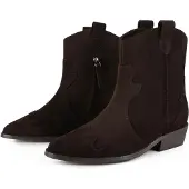 L37 HANDMADE SHOES Botas de tobillo 'WALK BETWEEN STARS' marrón