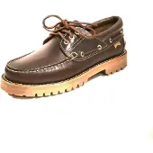 Camper para hombre. 15233-001 Náuticos de piel 15233 marrón (40), Plano, Cordones, Casual, Clásico, outlet 2026.
