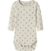 Name it Pijama entero/body 'NBNGago' crema / marrón oscuro