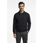 BOSS Sudadera azul oscuro