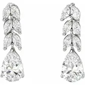 Avant Garde Pendientes 'Simonama' plata