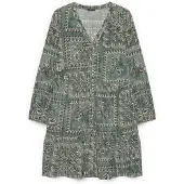 Fiorella Rubino Vestido verde hierba