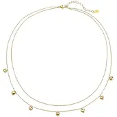 Hey Happiness Cadena 'Heart Layers' oro