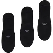 Emporio Armani Calcetines invisibles gris / negro