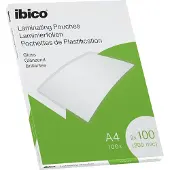 Ibico Fundas De Laminación Gloss A4 100 Mic 100 Unidades