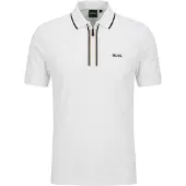 BOSS Camiseta funcional 'Philix GOC' cognac / negro / blanco