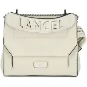 Lancel Bolso de hombro 'Sac Rabat S Ninon Blanc' blanco