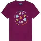 Vilebrequin Camiseta azul violaceo